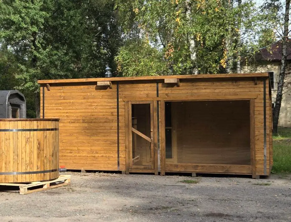 Баня Парус 6 метров